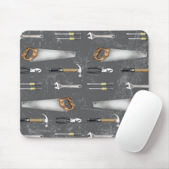 Rustic Workman Tools  Mouse Pad (With Mouse)
