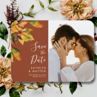 Rustic Yellow Autumn Foliage Fall Wedding