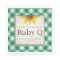Rustic Yellow Sunflower Gender Reveal Baby Q