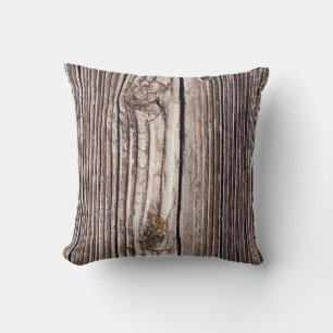 Rustical Poetry Throw Pillow