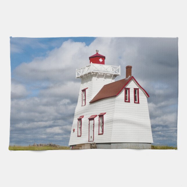 Rustico Harbour, Prince Edward Island. Kitchen Towel (Horizontal)