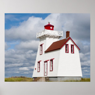 Rustico Harbour, Prince Edward Island. Poster