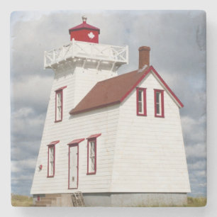 Rustico Harbour, Prince Edward Island. Stone Coaster