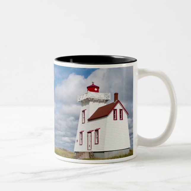Rustico Harbour, Prince Edward Island. Two-Tone Coffee Mug (Right)