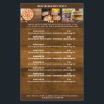Rustikal Flyer<br><div class="desc">Flyer in rustikalem Design,  gut geeignet für Restaurants,  Essen-Lieferservice. Editieren Sie ihr Produkt einfach,  laden Sie 3 Fotos ihrer Wahl hoch und ergänzen Sie es durch ihren Text. Sie können die Schriftart,  Farbe und die Position individuell durch "weitere Personalisierung" auswählen.</div>