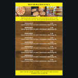 Rustikal Flyer<br><div class="desc">Flyer in rustikalem Design, gut geeignet für Restaurants, Essen-Lieferservice. Editieren Sie ihr Produkt einfach, laden Sie 3 Photos ihrer Wahl hoch und ergänzen Sie es durch ihren Text. Sie können die Schriftart, Farbe und die Position individuell durch "weitere Personalisierung" auswählen.</div>