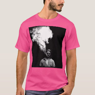 Rustin Cohle From True Detective Smoking A Cigaret T-Shirt