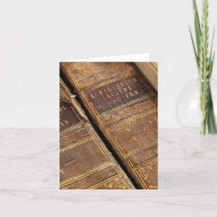 Rustique Antique Livres Cartes pour notes vierges