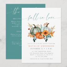 Rustique Boho Invitation Mariage Automnal à Code Q