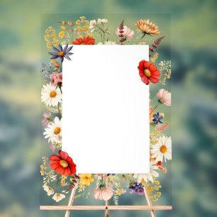 Rustique Fleur sauvage Pays élégant Floral