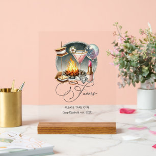 Rustique Glam Chic Camp Bride Faveurs