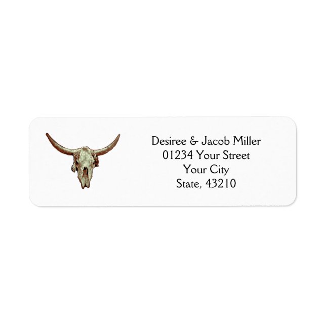 Rustique Mariage occidental Brown Taureau (Devant)