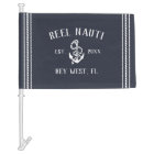 Rustique Nautique Dark Navy Ancre Nom du bateau