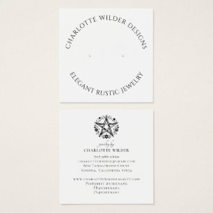 Rustique Pagan Wiccan Pentacle Bijoux oreille