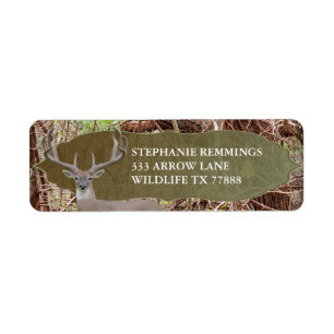 Rustique Pays Deer Hunter Mariage Étiquette