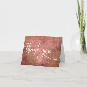 Rustique Rose & Burlap Vintage 3 Merci