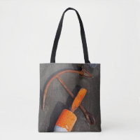 Rusty Anchor And Buoy On A Beach
