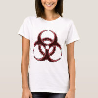 Rusty Bio Hazard Symbol