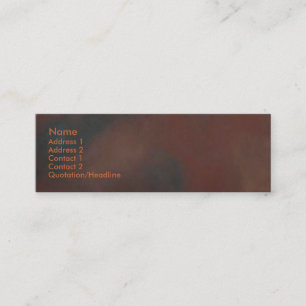 Rusty Business Card