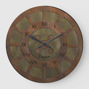 Rusty Coppertones Steampunk Clock