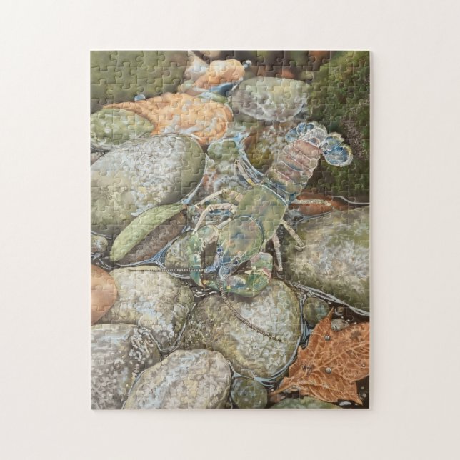 Rusty Crayfish Jigsaw Puzzle (Vertical)