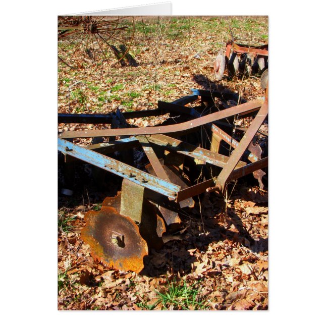 Rusty Farm Field Equipment (Front)