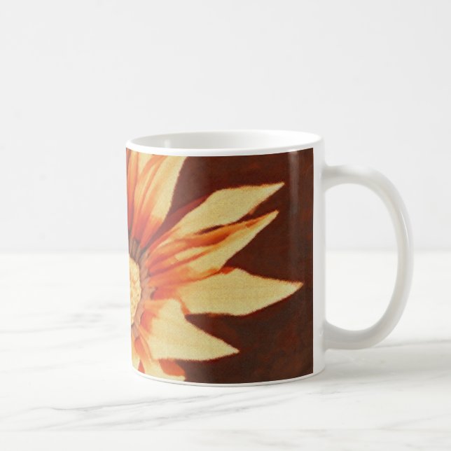Rusty Gazania Coffee Mug (Right)