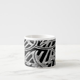 Rusty Grate in Grey Espresso Cup