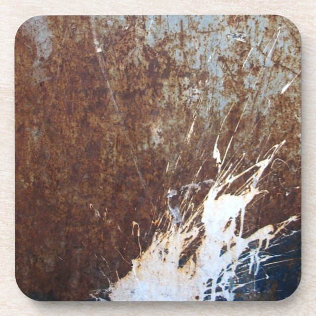 Rusty Grunge Coaster (Front)