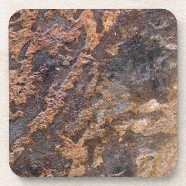 Rusty Grunge Coaster (Front)