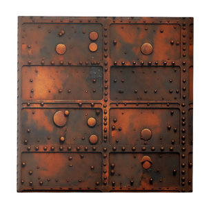 Rusty Iron Ceramic Tile