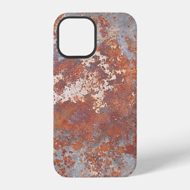 Rusty metal background iPhone case (Back)