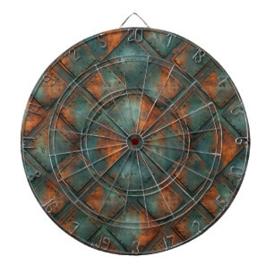 Rusty Metal Dartboard