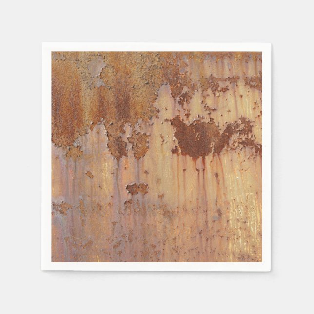 Rusty metal napkin (Front)