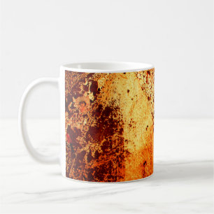 Rusty metal surfaceabstract, aging, home decor, bu coffee mug
