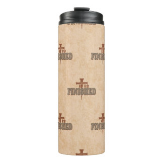 Rusty Nails Cross of Christ Christian Design Thermal Tumbler