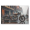 Rusty old motorbike post-apocallyptic Tissue paper