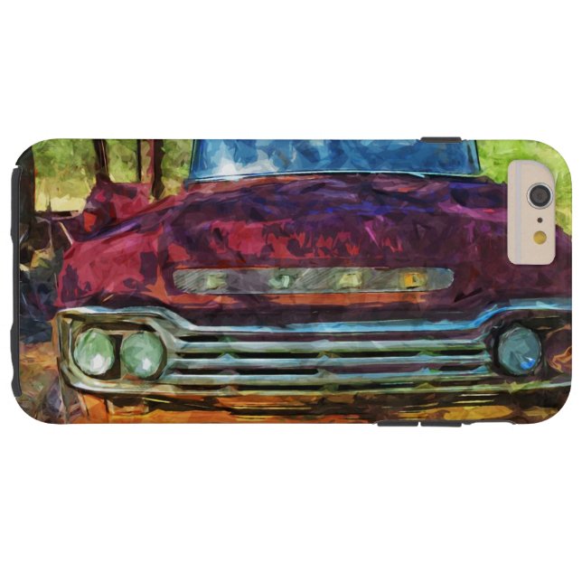 Rusty Old Vintage Truck Abstract Case-Mate iPhone Case (Back Horizontal)