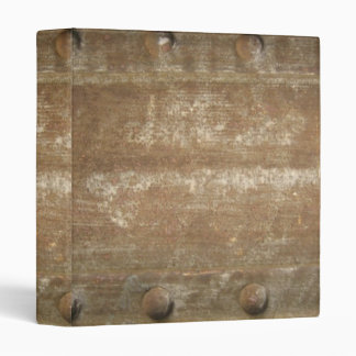 Rusty Scratched Metal, Steampunk Binder