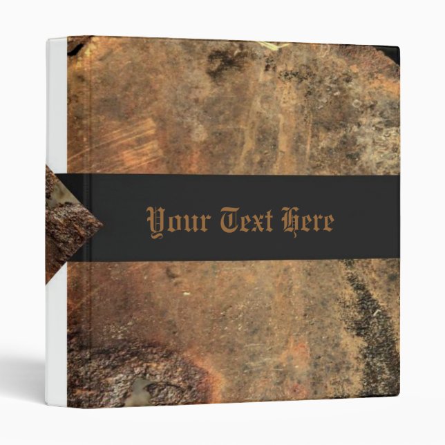 Rusty Sheet Avery Binder (Front/Spine)