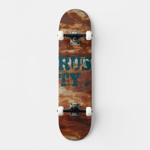 Rusty. Skateboard