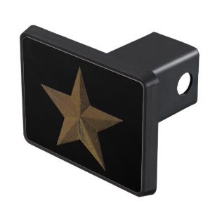 Rusty Star...with your background colour. Trailer Hitch Cover