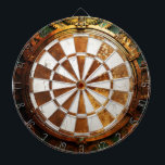 Rusty Steampunk Dartboard<br><div class="desc">Immerse yourself in the captivating world of steampunk aesthetics with our Rusty Dartboard. This unique design blends the rustic charm of antique gear and clockwork elements, creating an industrial and vintage-inspired masterpiece. Add a touch of mechanical allure to your space with this steampunk dartboard, combining functionality with the artistic appeal...</div>