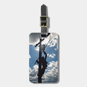 Rusty the Lineman Luggage Tag