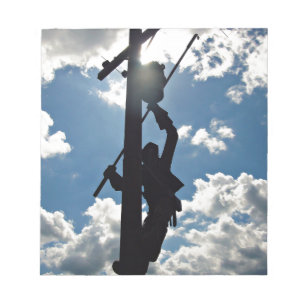 Rusty the Lineman Notepad