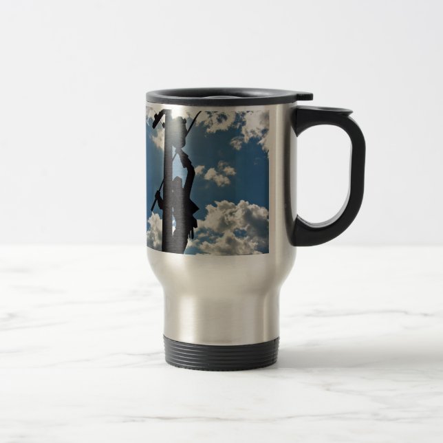 Rusty the Lineman Travel Mug (Right)