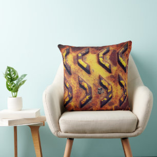 Rusty Throw Pillow