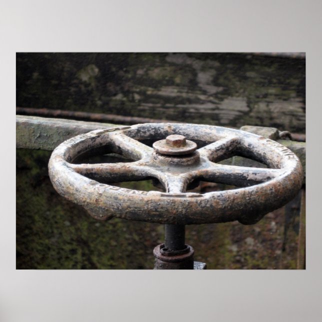 Rusty Valve Print (Front)