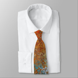 Rusty, Verdigris, Grunge Steampunk Tie