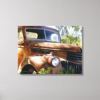 Rusty Vintage Truck Canvas Print